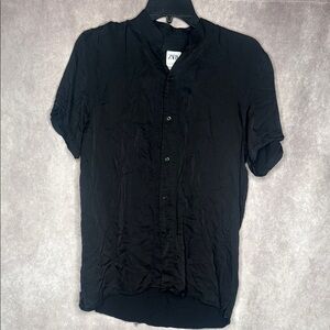 Zara Men's Black Shirt